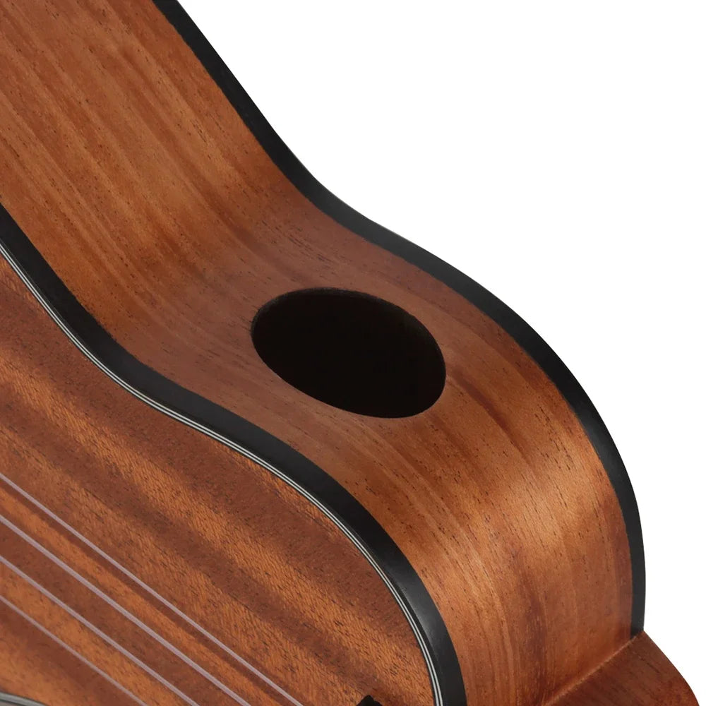 21 Inch Ukulele 4 Strings Hawaiian Guitar Mahogany Mini Guitarra Ukulele With Bag Strings Tuner Capo Ukulele Guitar Accessories