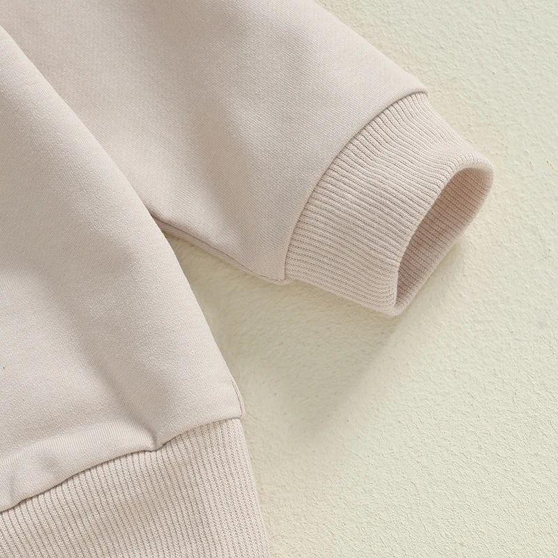 Infant Baby Boy Outfits Football Print Sweatshirt Top with Elastic Pant 2Pcs Toddler Fall Winter Clothes Set