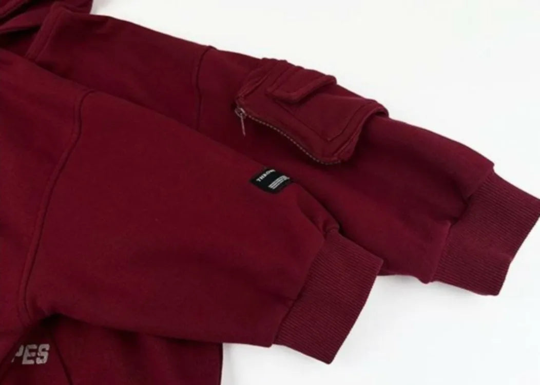 2025 New Boys' Korean-Style Printed Hooded Pullover Hoodie - Baby Autumn Winter Warm Long Sleeve Top