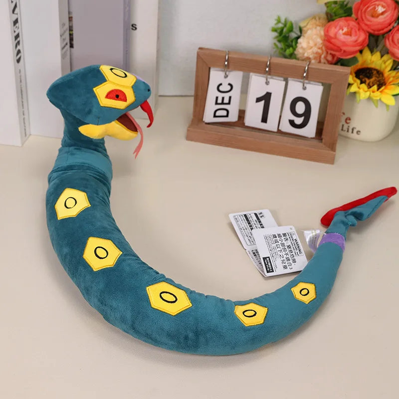 Pokemon Kawaii Seviper Stuffed Toys Cartoon&Cute Plush Dolls Throw Pillow Birthday Gift for Kids Friends Boys Home Decoration