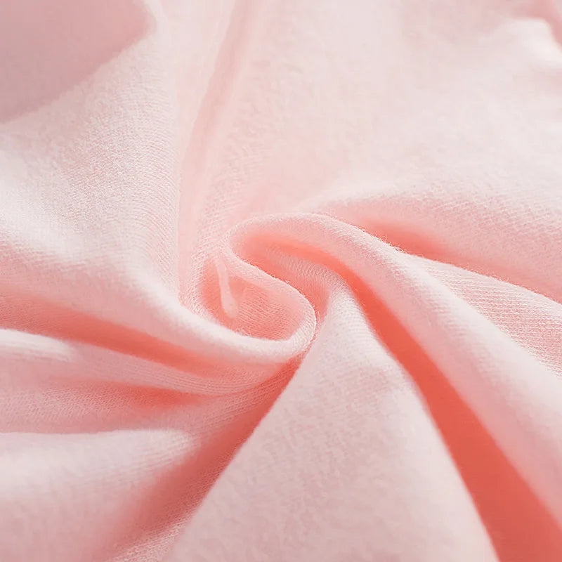 1/4 Sets Cotton Girls Underwear Set Teenage Girls Training Bras and Panties Suit Solid Wireless Fixed Pad Bra with Briefs Set