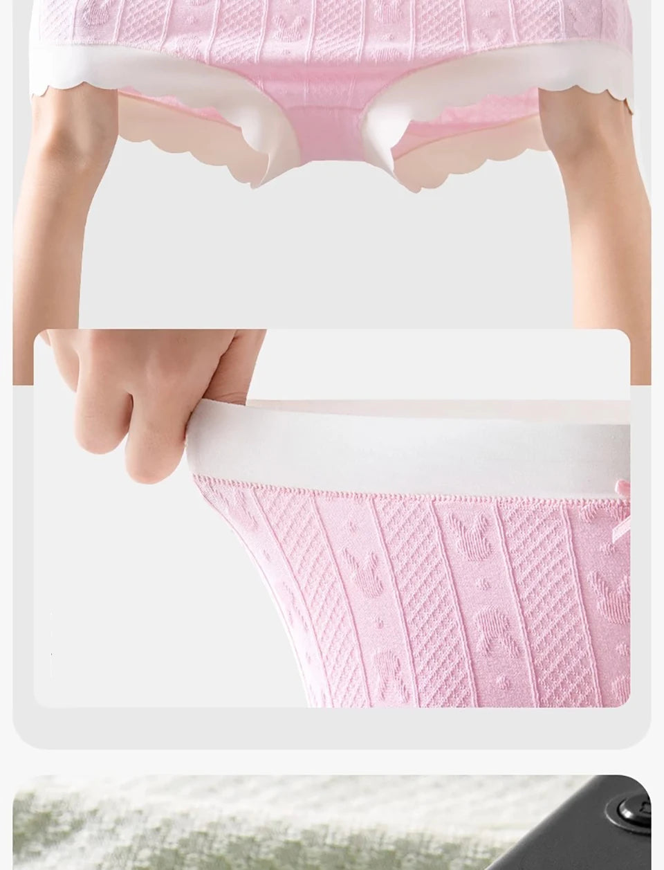 AIBEDILA Baby Girls Panties Cotton Soft Cartoon Child Underwear for Girls Kids jacquard Breathable Teen Children's Briefs