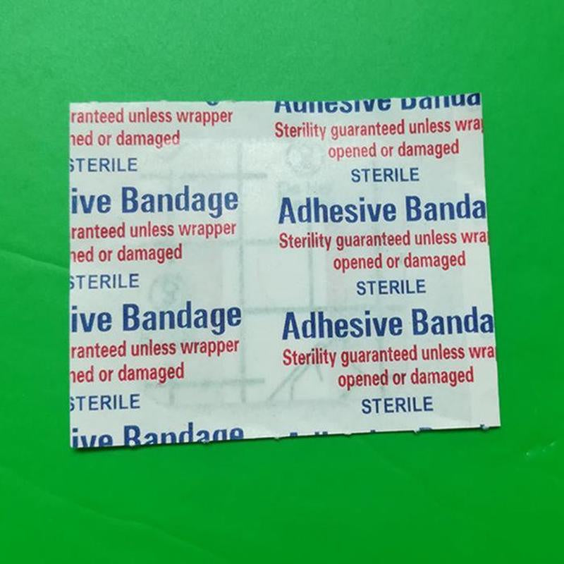 5/25/50/100Pcs Square Adhesive Bandages for Kids Toddlers, Medical Wound Sticker Waterproof First Aid Care for Cuts & Scrapes