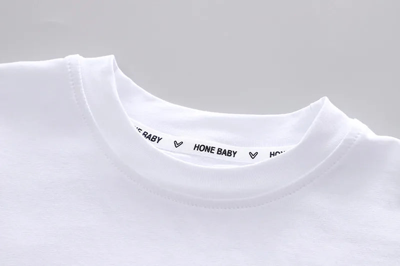 New Summer Baby Girls Clothes Suit Children Boys Fashion T-Shirt Shorts 2Pcs/Sets Toddler Costume Kids Outfits Infant Tracksuits