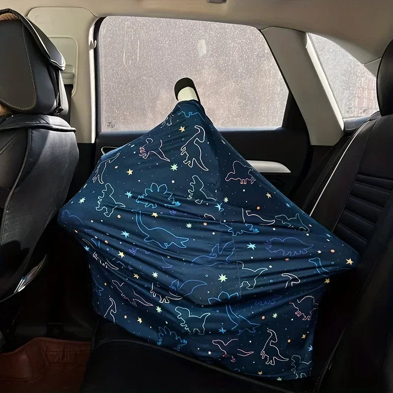Nursing Breastfeeding Cover Baby Car Seat Cover Infant Carseat Canopy Versatile Stroller High Chair Shopping Cart Carrier Covers