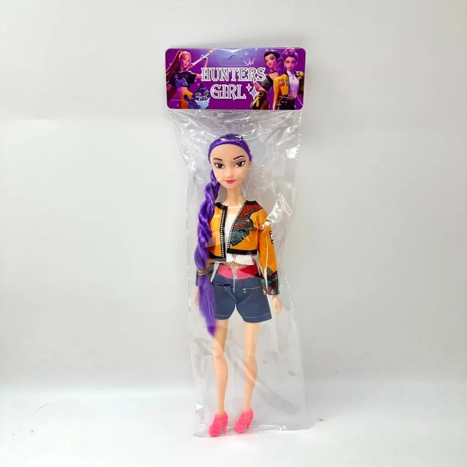 3pcs  Demon Hunters  NEW Anime KPop Doll Vinyl Toy Rumi Mira zoi Character vinyl mask figurine Birthday Gift Fan Club Gifts