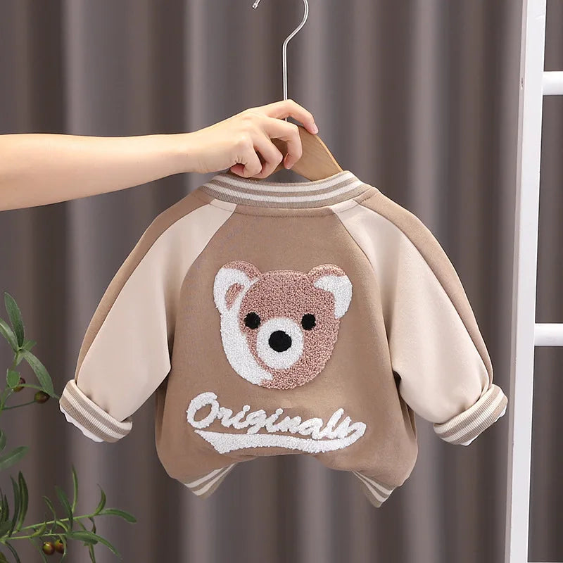 New Spring Autumn Baby Girls Clothes Children Boys Fashion Jacket Kids Coat Clothing Toddler Casual Costume Infant Sportswear