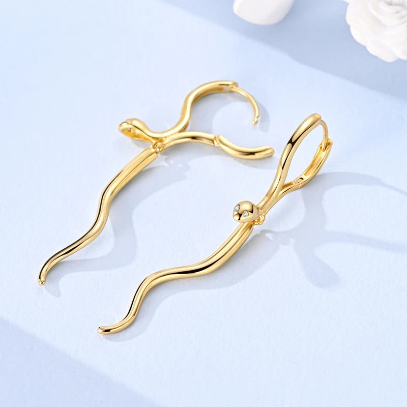 925 Sterling Silver Plated Gold Drop Earrings Star Sun Moon Earrings Removable Circle Heart Earrings For Women Hoop Earrings