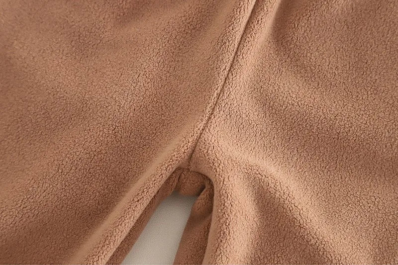 Autumn Winter Baby Boys Warm Clothes Set Thick Fleece Cartoon Bear Zipper Hooded Jacket Pants 2Pc For 1-5 Years Girls Sport Suit