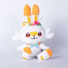 20cmOriginal Pokemon Plush Easter Series Pikachu Eevee Scorbunny Sylveon Pawmi Plush Doll Pillow Xmas Birthday Gift for Children