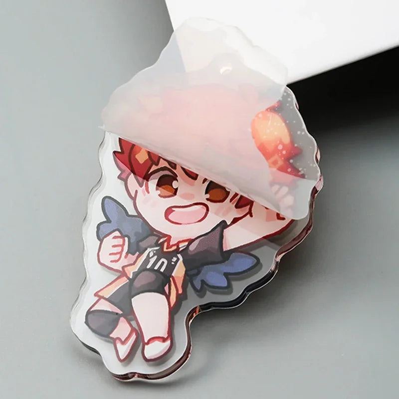 Kpop Huntr-X Acrylic Double-Sided Printing Keychain Demon Hunters Mira Rumi Zoe Acrylic Keychain Backpack Pendant Fans Gift