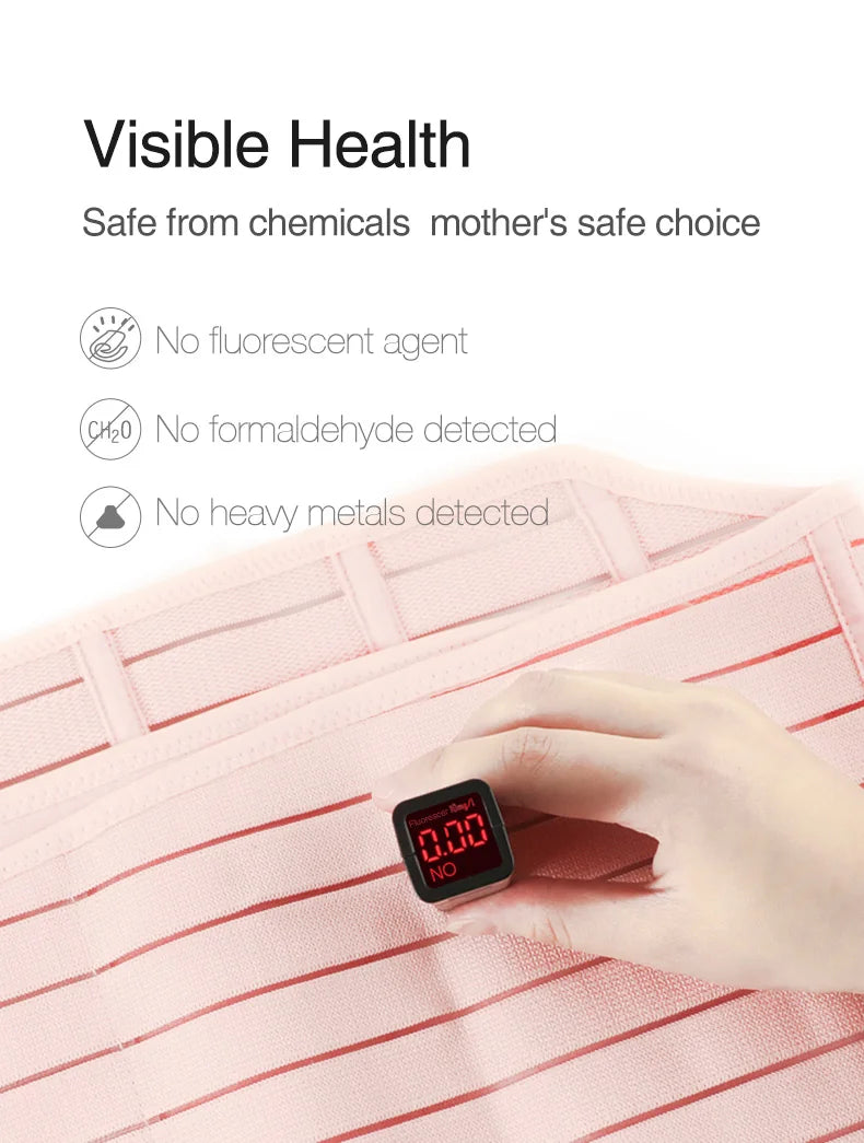3in1 Postpartum Belly Band Breathable Maternity Support Belt Shapewear for after Pregnancy Women's Abdominal Compression Band