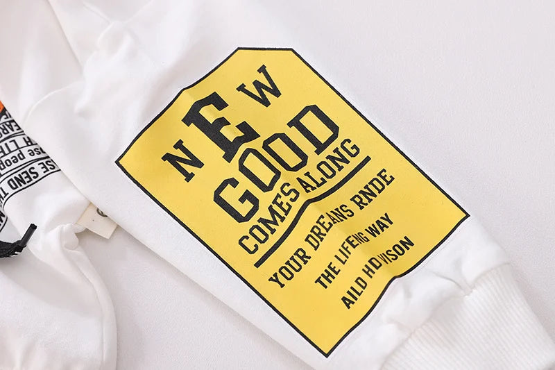 New Spring Autumn Baby Girl Clothes Children Boys Cotton Letter Hoodies Pants 2Piece Set Toddler Fashion Costume Kids Tracksuits