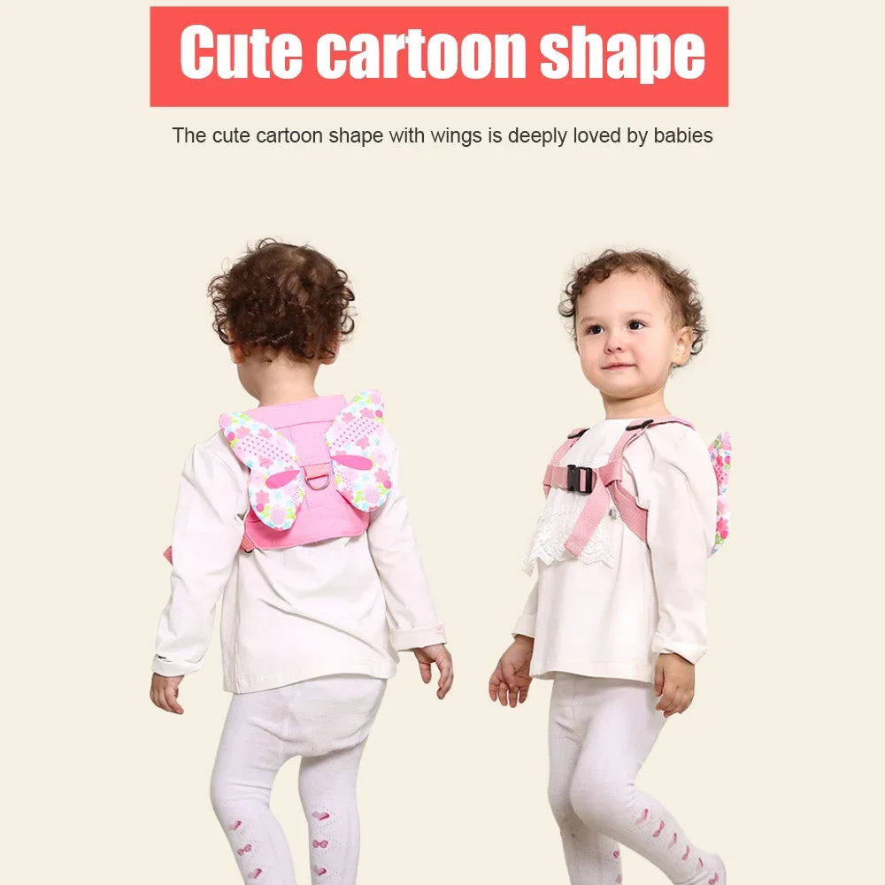 Toddlers Leash Anti Lost Wrist Link Child Kids Safety Harness Kids Walking Wristband Assistant Strap Belt for Girl Pink Gift