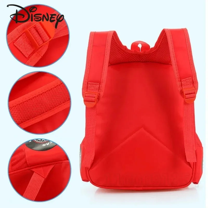 Disney McQueen New Children's School Bag Cartoon Children's Backpack Fashion Children's Backpack Large Capacity High Quality