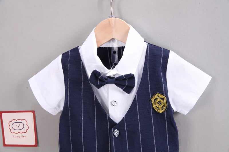 New Summer Baby Boys Clothes Suit Children Short Sleeved Shirt Shorts 2Pcs/Sets Toddler Fashion Casual Costume Kids Tracksuits