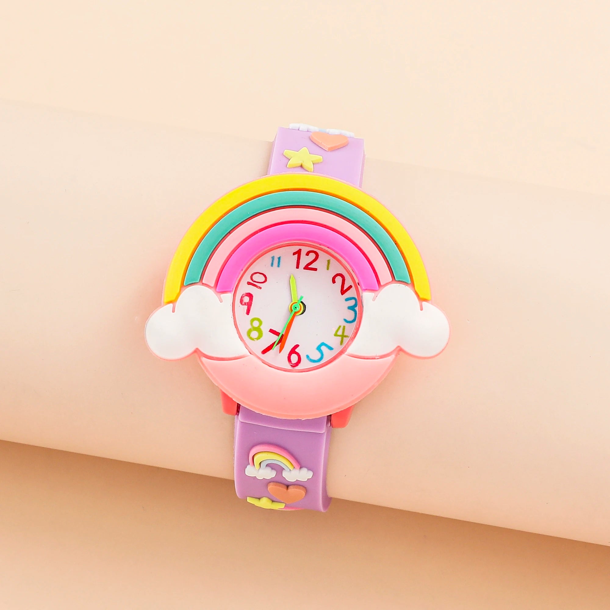 Meninos e meninas com crianças Cute Fashion Snap Watch Quartz Watch
