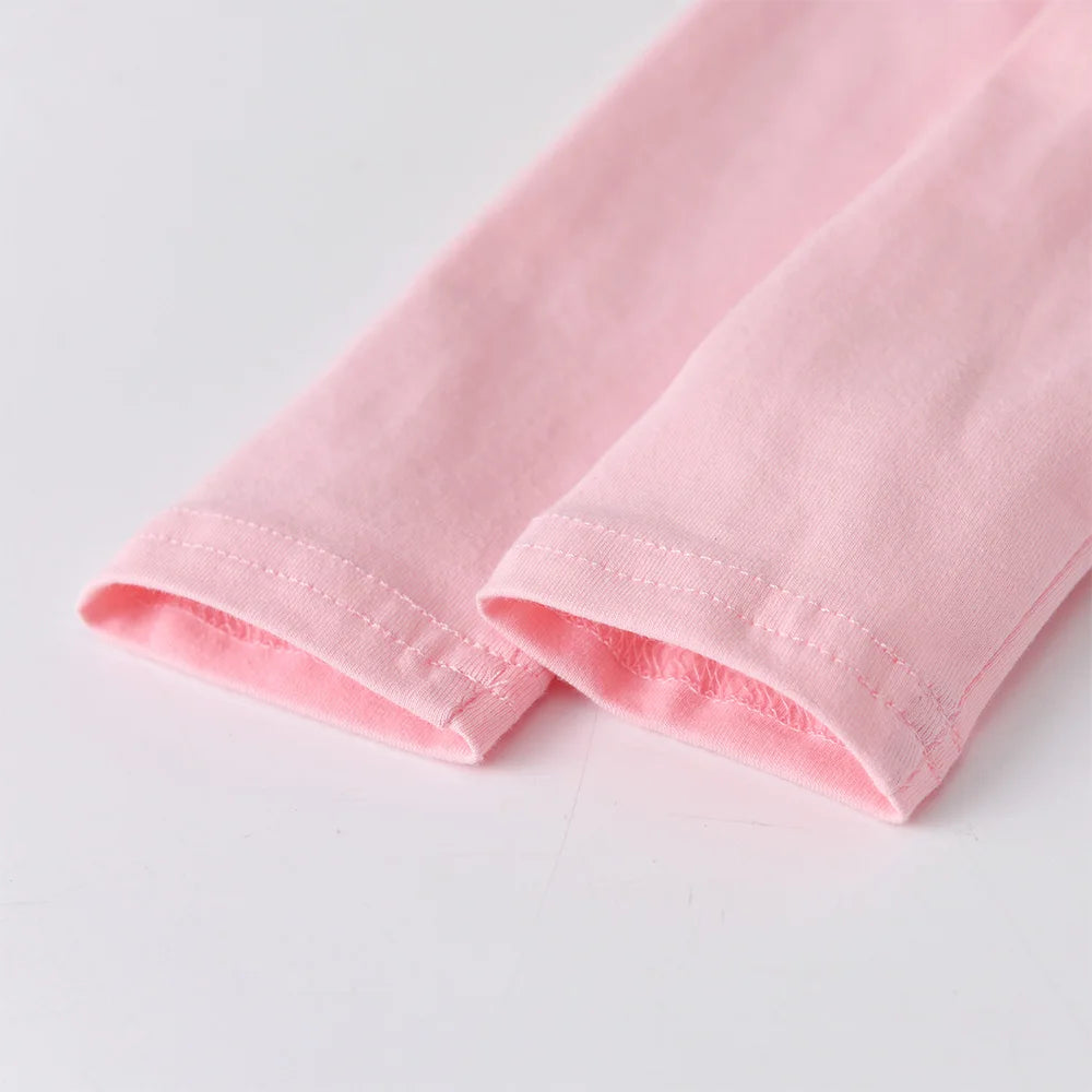 VIKITA Kids Long Sleeve Cotton Casual Pink T Shirt Girls Butterfly Sequined Appliqued Fairy Elf Cute Tops and Tees Kids Clothes