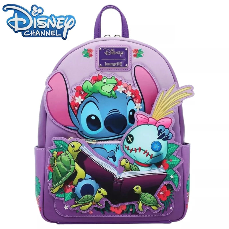 Loungefly Disney Stitch Sleeping Bed Mini Backpack Wallet