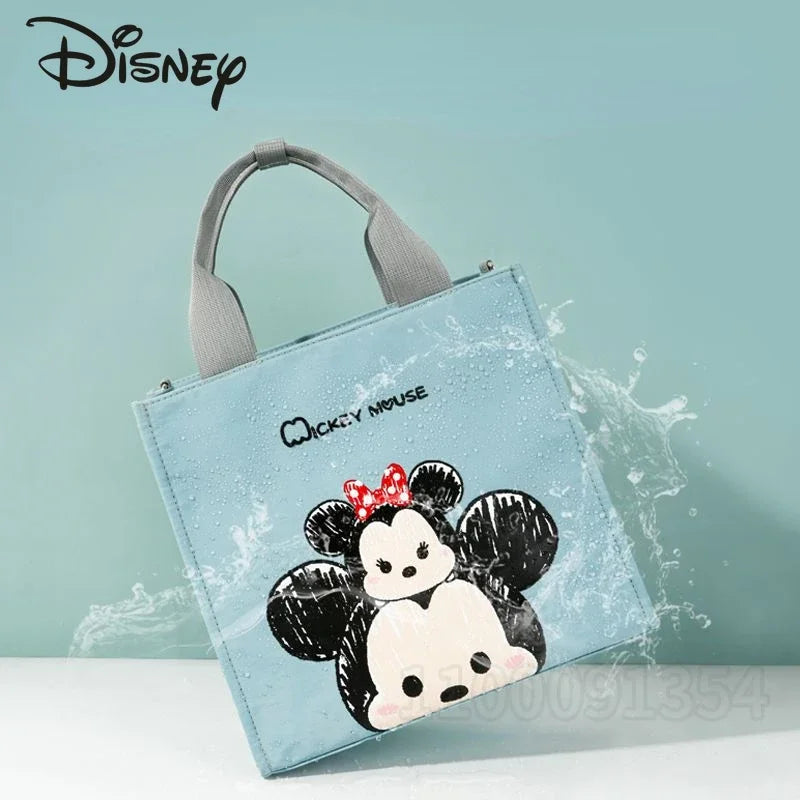 Disney New Diaper Bag Handbag Luxury Brand Fashion Baby Diaper Bag Large Capacity Cartoon Baby Stroller Bag Multifunctional