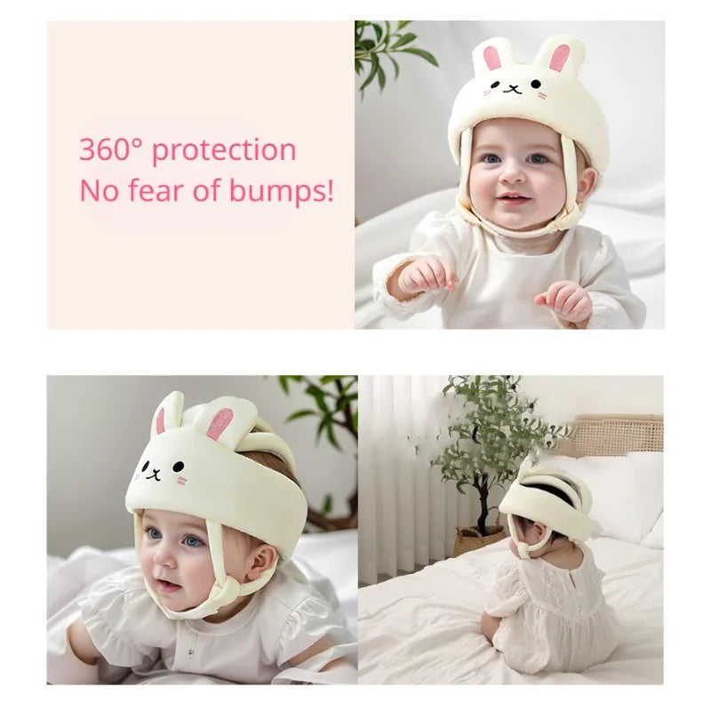 Kids Baby Helmet for Crawling Walking Baby Head Protector Soft Cushion Infant Baby Safety Headguard for Learning to Walk