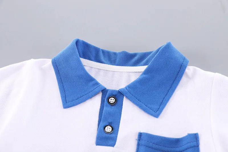 New Summer Baby Clothes Suit Children Boys T-Shirt Shorts 2Pcs/Sets Kids Girls Clothing Infant Casual Costume Toddler Tracksuits