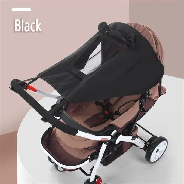 Baby Stroller Sun Cover Sun Shade, Awning Sun Protection Canopy Pushchair Buggy Hood Cover, Pram Sun-proof Rain Cover UV Proof