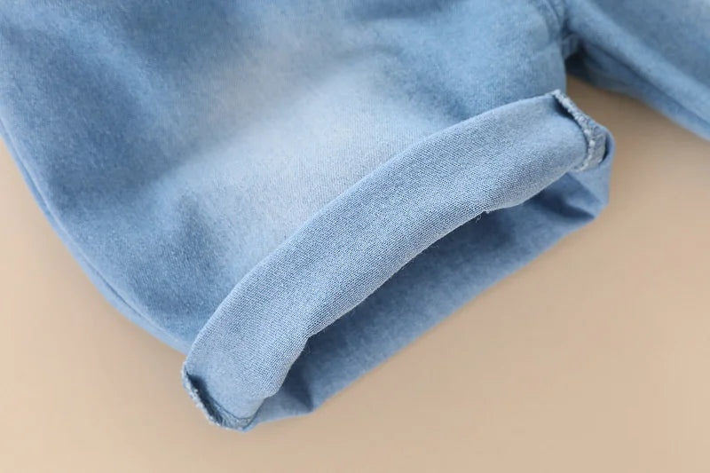 New Summer Baby Girls Clothes Suit Children Boys Fashion T-Shirt Shorts 2Pcs/Sets Toddler Casual Cotton Costume Kids Tracksuits