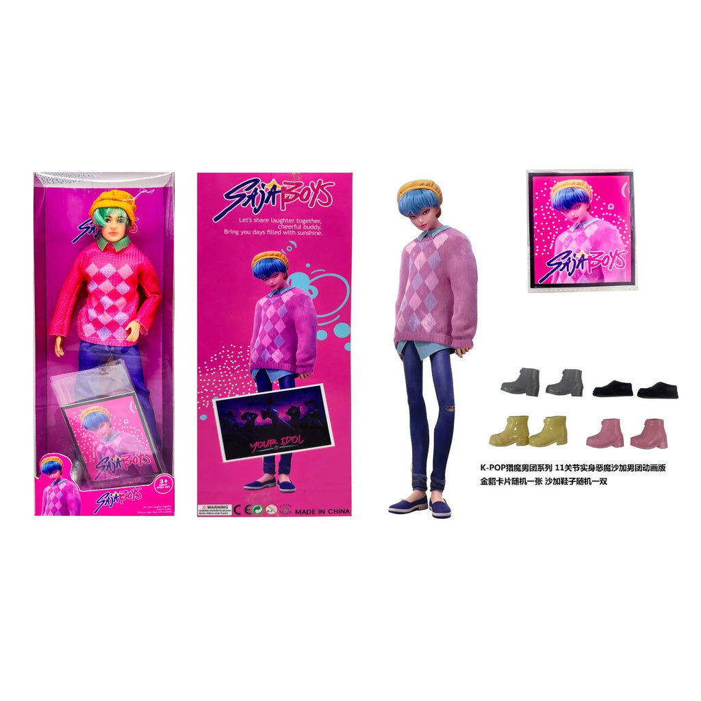 Demon Hunters 11 Joint movable SajaBoys K-POP Boy Band Doll Demon Saga Action Figure Toy Anime Character DIY Toy