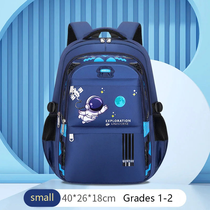 Backpack for Boys Schoolbag for Kids Children Teens Girls Elementary Middle Waterproof Lightweight Kid Bookbag Backpacks Daypack
