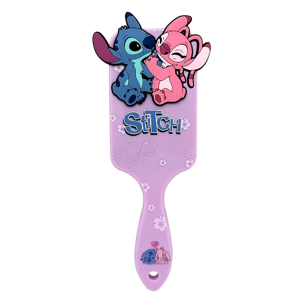 Miniso Disney Animation Lilo & Stitch Comb Series Cartoon Stitch Peripheral Air Cushion Massage Comb Children Girl Student Comb