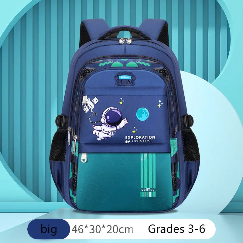Backpack for Boys Schoolbag for Kids Children Teens Girls Elementary Middle Waterproof Lightweight Kid Bookbag Backpacks Daypack